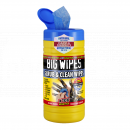 CF1341 Big Wipes, Scrub & Clean Wipes, Antiviral & Antibacterial, x100 (Blue)  