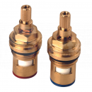 PL1940 Tap Valves (Pair), Ceramic Disc, 1/4 Turn, To Suit Deva DLT 1/2in Taps <!DOCTYPE html>
<html lang=\"en\">
<head>
<meta charset=\"UTF-8\">
<meta name=\"viewport\" content=\"width=device-width, initial-scale=1.0\">
<title>Product Description</title>
</head>
<body>
<h1>Deva DLT 1/2\" Tap Valves - Ceramic Disc - 1/4 Turn (Pair)</h1>
<ul>
<li>Compatible with Deva DLT 1/2in taps</li>
<li>Easy to operate with a 1/4 turn mechanism</li>
<li>Durable ceramic disc technology</li>
<li>Supplied as a pair for both hot and cold taps</li>
<li>Simple installation process</li>
</ul>
</body>
</html> 