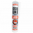 JA6240 Evo-Stik Sticks Like Sh*t All Weather Adhesive, Clear, 290ml Cartridge  