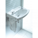 BSL1003 Lecico Atlas 22x16 Basin, 2 Tap Holes, 590mm x 420mm x 216mm ```html
<!DOCTYPE html>
<html lang=\"en\">
<head>
<meta charset=\"UTF-8\">
<meta http-equiv=\"X-UA-Compatible\" content=\"IE=edge\">
<meta name=\"viewport\" content=\"width=device-width, initial-scale=1.0\">
<title>Lecico Atlas Basin Product Description</title>
</head>
<body>
<h1>Lecico Atlas 22x16 Basin</h1>
<p>Discover the perfect balance of design and functionality with the Lecico Atlas Basin, tailored for contemporary bathrooms. This basin\'s clean lines and robust construction offer both aesthetic appeal and lasting durability.</p>
<ul>
<li>Model: Atlas 22x16 Basin with 2 Tap Holes</li>
<li>Dimensions: 590mm (Width) x 420mm (Depth) x 216mm (Height)</li>
<li>Material: Premium quality vitreous china for exceptional durability</li>
<li>Finish: Glossy white finish for a clean and modern look</li>
<li>Installation: Easy-to-install design, suitable for various bathroom styles</li>
<li>Tap Holes: Pre-drilled with 2 tap holes for fitting separate hot and cold taps</li>
<li>Overflow: Integrated overflow to prevent water spillage</li>
<li>Warranty: Comes with a manufacturer\'s warranty for peace of mind</li>
<li>Maintenance: Simple to clean and maintain with non-abrasive cleaning agents</li>
</ul>
</body>
</html>
``` Lecico Atlas Basin, 22x16 inch sink, 2 tap hole design, 590x420x216mm basin, lavatory sink specifications