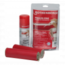 TK8150 Rothenberger Freeze-Pak Pipe Freezing Kit <!DOCTYPE html>
<html lang=\"en\">
<head>
<meta charset=\"UTF-8\">
<title>Rothenberger Freeze-Pak Pipe Freezing Kit</title>
</head>
<body>
<div>
<h1>Rothenberger Freeze-Pak Pipe Freezing Kit</h1>
<p>Effortlessly perform repairs and maintenance on your piping system with the Rothenberger Freeze-Pak Pipe Freezing Kit. This professional tool temporarily freezes pipes, eliminating the need to drain systems or shut off the water supply.</p>
<ul>
<li>Quick and easy setup for immediate application</li>
<li>Safe and reliable freezing of pipes up to 2 inches in diameter</li>
<li>Includes freeze heads for common pipe sizes</li>
<li>CFC-free refrigerant – environmentally friendly</li>
<li>Durable carry case for convenient transport and storage</li>
<li>Transparent freeze jackets for visual inspection of the freezing process</li>
<li>Suitable for use on copper, steel, and plastic pipes</li>
<li>Eliminates the need for system draining and water supply shutdown</li>
</ul>
</div>
</body>
</html> 