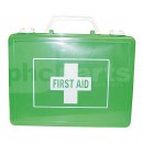 ST1012 First Aid Kit, HSE 1-10 Person <!DOCTYPE html>
<html lang=\"en\">
<head>
<meta charset=\"UTF-8\">
<meta name=\"viewport\" content=\"width=device-width, initial-scale=1.0\">
<title>First Aid Kit Product Description</title>
</head>
<body>
<div class=\"product-description\">
<h1>First Aid Kit, HSE 1-10 Person</h1>
<p>Be prepared for any unexpected injuries with our HSE-compliant First Aid Kit, suitable for small businesses or personal use. Ideal for treating a variety of common injuries for 1-10 individuals.</p>
<ul>
<li>Compliance with Health and Safety Executive (HSE) guidelines</li>
<li>Durable and portable case design</li>
<li>Assorted sterile plasters and bandages for different injury sizes</li>
<li>Includes safety pins, sterile wipes, and disposable gloves</li>
<li>Contains a guidance leaflet to assist with proper first aid procedures</li>
<li>Easy to store and carry, perfect for traveling or onsite needs</li>
<li>Quick release wall fixing bracket available for secure storage</li>
</ul>
</div>
</body>
</html> 