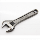 TK10400 Adjustable Wrench, Bahco 4in (Spanner) <!DOCTYPE html>
<html lang=\"en\">
<head>
<meta charset=\"UTF-8\">
<title>Bahco 4in Adjustable Wrench</title>
</head>
<body>
<h1>Bahco 4in Adjustable Wrench</h1>
<p>Essential tool for professionals and DIY enthusiasts alike, the Bahco 4in Adjustable Wrench offers precision and durability.</p>
<ul>
<li>Size: 4 inches (100mm) - compact for easy use in confined spaces</li>
<li>Adjustable Jaw - allows for a versatile range of bolt and nut sizes</li>
<li>Precision-Hardened - provides extra durability and long life</li>
<li>Laser-etched Scale - for quick and easy size adjustment</li>
<li>Ergonomic Handle - ensures comfort during prolonged use</li>
<li>Corrosion-Resistant Finish - for added protection against the elements</li>
<li>Slip-Free Grip - to prevent accidental drops and enhance safety</li>
</ul>
</body>
</html> 