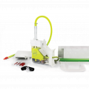 PE1606 Condensate Pump, Aspen Silent+ Mini Lime c/w White BBJ Trunking <p>The unique Lime System is a one piece elbow pump, mounted within a dedicated trunking system. It&#39