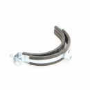 PJ5165 Pipe Clip, Rubber Lined, 107-112mm Dia, M8 / M10 Thread <!DOCTYPE html>
<html lang=\"en\">
<head>
<meta charset=\"UTF-8\">
<meta name=\"viewport\" content=\"width=device-width, initial-scale=1.0\">
<title>Pipe Clip Product Description</title>
</head>
<body>
<h1>Product Description: Rubber Lined Pipe Clip</h1>
<p>This durable pipe clip is designed to securely hold and mount pipes with a diameter of 107-112mm. With a rubber lining for added grip and protection, it ensures a snug and safe installation.</p>
<ul>
<li>Suitable for 107-112mm diameter pipes</li>
<li>Rubber lining to prevent damage and reduce noise</li>
<li>Compatible with both M8 and M10 thread rods</li>
<li>Easy to install and adjust</li>
<li>Robust construction for long-lasting performance</li>
</ul>
</body>
</html> 