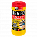 CF1340 Big Wipes, Heavy Duty Pro Wipes, Antiviral & Antibacterial, x80 (Red) <!DOCTYPE html>
<html>
<head>
<title>Big Wipes - Heavy Duty Textured Wipes</title>
</head>
<body>
<h1>Big Wipes - Heavy Duty Textured Wipes</h1>

<h2>Product Features:</h2>
<ul>
<li>Anti-bacterial formula to effectively kill germs</li>
<li>Heavy duty textured wipes for tough cleaning tasks</li>
<li>80 wipes per tub, providing long-lasting usage</li>
<li>Perfect for use in workshops, construction sites, and more</li>
<li>Quick and convenient cleaning solution for hands, tools, and surfaces</li>
<li>Durable packaging to keep wipes moist and protected</li>
<li>Versatile and suitable for various surfaces including metal, plastic, and glass</li>
</ul>

<h2>Product Description:</h2>
<p>Introducing Big Wipes - Heavy Duty Textured Wipes, the ultimate cleaning solution for all your tough cleaning tasks. These wipes are specifically designed to tackle stubborn dirt, grease, and grime, making them perfect for use in workshops, construction sites, and more.</p>

<p>These wipes feature an anti-bacterial formula, allowing you to effectively kill germs and provide a hygienic cleaning experience. The heavy duty textured surface of the wipes ensures optimal scrubbing power, making them ideal for removing even the most stubborn stains.</p>

<p>Each tub contains 80 wipes, providing you with long-lasting usage. The durable packaging ensures that the wipes remain moist and protected, ready for use whenever you need them.</p>

<p>Big Wipes - Heavy Duty Textured Wipes are a quick and convenient cleaning solution for hands, tools, and surfaces. Whether you\'re cleaning your hands after a tough job or wiping down equipment, these wipes are up to the task.</p>

<p>These wipes are versatile and suitable for various surfaces including metal, plastic, and glass. Their effectiveness and convenience make them a must-have for any serious DIYer, professional tradesperson, or anyone in need of a reliable cleaning solution.</p>
</body>
</html> Big Wipes, Heavy Duty Textured Wipes, Anti-Bacterial, 80 Wipe Tub