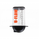 TJ9244 U-Flow Flow Gauge Cup (4-22 Ltrs, 1-5 Gallons) <p>A new, innovative product from Arctic Hayes, for measuring the water flow of almost any domestic appliance to ensure a sufficient flow rate. The U-Flow has a stem thermometer, too!</p>

<p>Simple and easy to use, the U-Flow measures in both gallons &amp