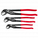 TK10240 Water Pump Plier Set, 7in, 10in & 12in, c/w Wallet <!DOCTYPE html>
<html lang=\"en\">
<head>
<meta charset=\"UTF-8\">
<meta name=\"viewport\" content=\"width=device-width, initial-scale=1.0\">
<title>Water Pump Plier Set Product Description</title>
</head>
<body>
<div>
<h1>Water Pump Plier Set</h1>
<p>Inclusive of 7in, 10in & 12in Pliers with Wallet</p>
<ul>
<li>Three convenient sizes for versatility: 7in, 10in, and 12in</li>
<li>Robust construction for durability and long-term use</li>
<li>Multi-grip design for optimal handling and control</li>
<li>Adjustable jaws for a secure grip on various shapes and sizes</li>
<li>Ergonomic handles for comfortable use during extended periods</li>
<li>Comes with a compact wallet for organized storage and easy portability</li>
<li>Perfect for plumbing, automotive, and general maintenance tasks</li>
</ul>
</div>
</body>
</html> 