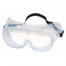 ST1131 Safety Goggles, Approved to EN166-1-49BT <!DOCTYPE html>
<html lang=\"en\">
<head>
<meta charset=\"UTF-8\">
<meta name=\"viewport\" content=\"width=device-width, initial-scale=1.0\">
<title>Safety Goggles Product Description</title>
</head>
<body>
<h1>Safety Goggles</h1>
<p>Essential eye protection designed for both professional and DIY use.</p>
<ul>
<li>Compliance with EN166-1-49BT standards</li>
<li>Impact-resistant polycarbonate lens</li>
<li>Anti-scratch and anti-fog coating</li>
<li>Adjustable strap for a secure fit</li>
<li>Suitable for various working environments</li>
<li>Direct ventilation system to reduce fogging</li>
<li>Protection against liquid droplets and large dust particles</li>
</ul>
</body>
</html> 