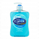 CF1316 Hand Wash, Carex Anti-Bacterial, 500ml Pump Dispenser <!DOCTYPE html>
<html>
<head>
<title>Hand Wash Product Description</title>
</head>
<body>
<h1>Hand Wash: Carex Anti-Bacterial, 500ml Pump Dispenser</h1>

<img src=\"handwash.jpg\" alt=\"Hand Wash Image\" width=\"300\">

<h2>Product Features:</h2>
<ul>
<li>Kills 99.9% of bacteria and germs</li>
<li>Provides long-lasting protection against harmful microorganisms</li>
<li>Contains a moisturizing formula to keep hands soft and hydrated</li>
<li>Pump dispenser for easy and convenient use</li>
<li>500ml bottle size ensures a long-lasting supply</li>
<li>Perfect for home, office, or public restrooms</li>
<li>Leaves a refreshing fragrance on your hands</li>
<li>Dermatologically tested and suitable for all skin types</li>
</ul>

<h2>Product Description:</h2>
<p>
Keep your hands clean and protected with the Carex Anti-Bacterial Hand Wash. This 500ml pump dispenser is perfect for ensuring easy and convenient use in your home, office, or public restrooms. 
</p>
<p>
The hand wash is specially formulated to kill 99.9% of bacteria and germs, providing long-lasting protection against harmful microorganisms. Its moisturizing formula also helps to keep your hands soft and hydrated, even with frequent use.
</p>
<p>
The 500ml bottle size ensures a long-lasting supply, saving you from frequent refills. The hand wash leaves a refreshing fragrance on your hands, making it a pleasant experience every time you use it. Additionally, it is dermatologically tested and suitable for all skin types, ensuring its compatibility with even the most sensitive skin.
</p>

</body>
</html> Hand Wash, Carex Anti-Bacterial, 500ml, Pump Dispenser