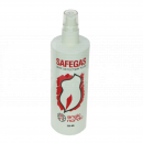 TJ2105 Safegas Leak Detector Spray, Pump Type 250ml <!DOCTYPE html>
<html lang=\"en\">
<head>
<meta charset=\"UTF-8\">
<title>Safegas Leak Detector Spray</title>
</head>
<body>
<div class=\"product\">
<h2>Safegas Leak Detector Spray, Pump Type 250ml</h2>
<ul>
<li>Easy-to-use pump action spray bottle</li>
<li>250ml volume for extended use</li>
<li>Formulated to detect even the smallest gas leaks</li>
<li>Non-corrosive and non-toxic formula</li>
<li>Suitable for use on all gas fittings and surfaces</li>
<li>Leaves a visible, temporary marking on the suspected leak area</li>
<li>Environmentally friendly and safe for indoor use</li>
</ul>
</div>
</body>
</html> 