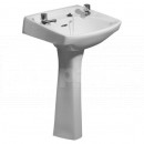 BSG1104 Twyford Classic 560mm Wash Basin, 2 Tap Holes ```html
<!DOCTYPE html>
<html lang=\"en\">

<head>
<meta charset=\"UTF-8\">
<title>Twyford Classic 560mm Wash Basin</title>
</head>

<body>
<section id=\"product-description\">
<h1>Twyford Classic 560mm Wash Basin with 2 Tap Holes</h1>
<img src=\"path/to/image-of-twyford-wash-basin.jpg\" alt=\"Twyford Classic Wash Basin\" />
<p>Upgrade your bathroom with the elegant and timeless Twyford Classic Wash Basin. Perfect for both modern and traditional bathroom settings, this basin combines functionality with style. Crafted from high-quality ceramic, it ensures durability and long-lasting use.</p>
<ul>
<li>Dimensions: 560mm (W) x 415mm (D) for ample washing space</li>
<li>Features 2 pre-drilled tap holes, suitable for standard basin taps</li>
<li>Constructed from high-quality vitreous china for durability and easy cleaning</li>
<li>Classic white finish that complements any bathroom decor</li>
<li>Integrated overflow system to prevent water spillage and overflow incidents</li>
<li>Easy to install with fixing kit (not included)</li>
<li>Compatible with pedestal (sold separately) for a cohesive bathroom look</li>
<li>Manufactured by Twyford, a renowned brand with a history of excellence in sanitaryware</li>
</ul>
</section>
</body>

</html>
``` Twyford Classic Basin, 560mm Washbasin, Twyford 2 Tap Holes, Twyford Bathroom Sink, Classic 560mm 2 Tap Basin