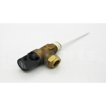 RW6006 Press/Temp Relief Valve TPR15, 6bar, 1/2inM x 15mm, 95mm PTFE Probe <!DOCTYPE html>
<html lang=\"en\">
<head>
<meta charset=\"UTF-8\">
<title>Press/Temp Relief Valve TPR15 Product Description</title>
</head>
<body>
<h1>Press/Temp Relief Valve TPR15</h1>
<p>Ensure the safety of your thermal systems with the robust Press/Temp Relief Valve TPR15, featuring precise pressure control and durable construction.</p>
<ul>
<li>Pressure Rating: 6 bar</li>
<li>Connection Size: 1/2 inch Male x 15mm</li>
<li>Probe Length: 95mm</li>
<li>Probe Material: PTFE for excellent chemical resistance</li>
</ul>
</body>
</html> 