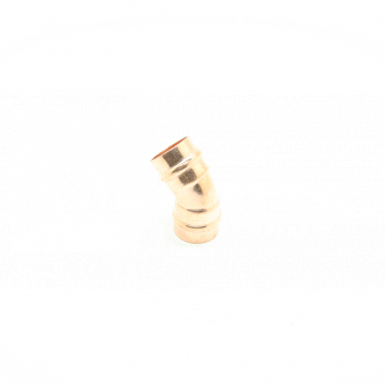 TD1362 Elbow, 45Deg, 15mm Solder Ring <!DOCTYPE html>
<html>
<head>
<title>Elbow 45 Degree 15mm Solder Ring Product Description</title>
</head>
<body>

<h1>Elbow 45 Degree 15mm Solder Ring</h1>

<ul>
<li>Angle: 45° elbow fitting</li>
<li>Size: Suitable for 15mm pipework</li>
<li>Type: Solder ring connection</li>
<li>Material: Manufactured from high-quality copper</li>
<li>Application: Ideal for changing pipe direction in copper plumbing systems</li>
<li>Standards: Complies with relevant standards for plumbing and heating systems</li>
</ul>

</body>
</html> 