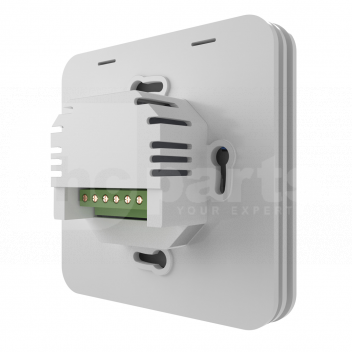 TN1472 Programmable Room Stat, 230v, Heatmiser NeoStat V2, White <!DOCTYPE html>
<html lang=\"en\">
<head>
<meta charset=\"UTF-8\">
<meta name=\"viewport\" content=\"width=device-width, initial-scale=1.0\">
<title>Heatmiser NeoStat V2 Programmable Room Stat</title>
</head>
<body>
<h1>Heatmiser NeoStat V2 Programmable Room Stat - White</h1>
<ul>
<li>Programmable thermostat for efficient heating control</li>
<li>230v power supply requirement for robust performance</li>
<li>Sleek white design that complements any interior</li>
<li>Easy to use interface with a backlit LCD display</li>
<li>Multiple heating schedules for better energy management</li>
<li>Can be controlled remotely via smartphone with the NeoHub (sold separately)</li>
<li>Compatible with the Heatmiser Neo ecosystem for smart home integration</li>
<li>Self-learning functionality for optimizing heating times</li>
<li>Temperature hold feature to temporarily override schedule</li>
<li>Easily configurable for both residential and commercial settings</li>
<li>Frost protection mode to prevent freezing temperatures</li>
</ul>
</body>
</html> 