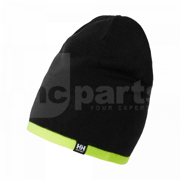 Helly Hansen Classic Reversible Beanie, Black/Yellow, One Size - HH0138