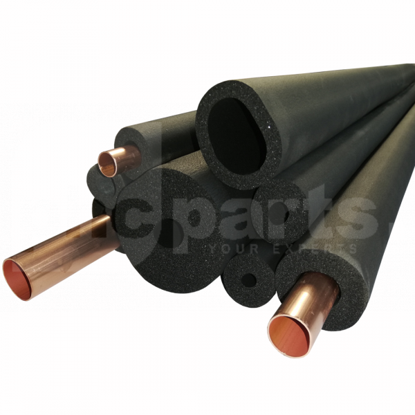 Pipe Insulation, 5/8in (15mm) Bore x 1in (25mm) Wall x 2m Length - PJ6608
