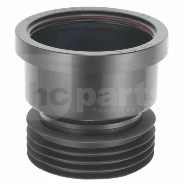 McAlpine Drain Connector, 4in / 110mm, Black - PPM4105