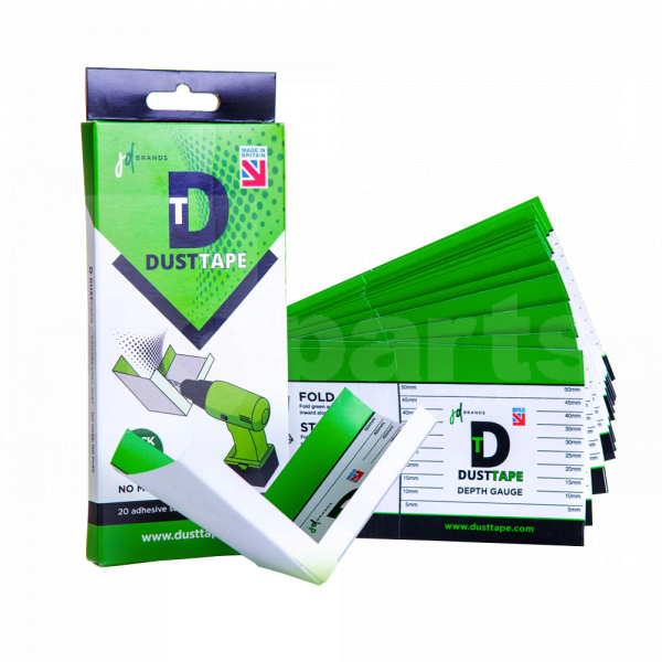 Dust Tape (Catches Drill Dust), Pack 20 Adhesive Strips - TK5000