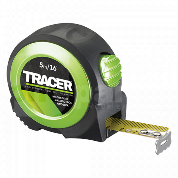 Tape Measure, 5m Auto Lock & Magnetic Hook, Tracer Tools - TK12515