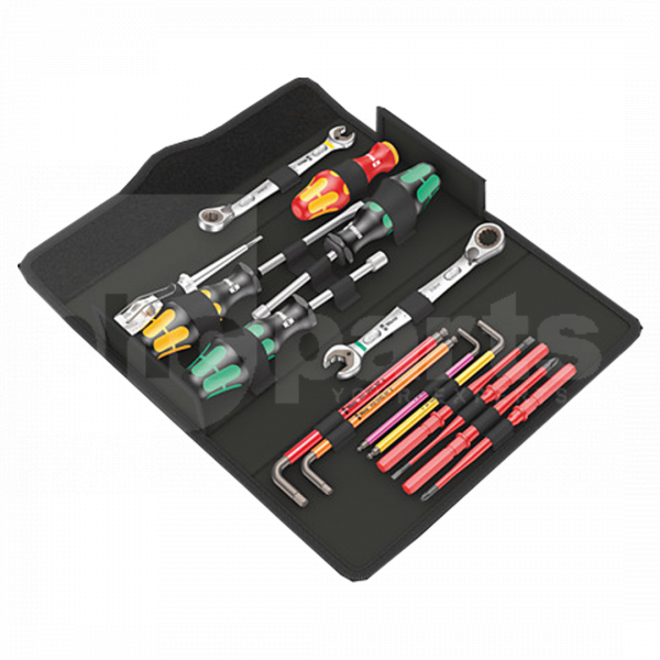 Plumbing & Heating Tool Kit, 15Pc, Wera Kraftform Kompakt SH2 Plumbkit - TK11561