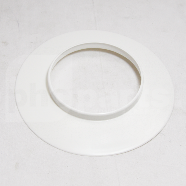 Internal Trim Plate, White, for 60/100mm Flue, Baxi, Remeha Boilers - BB3252