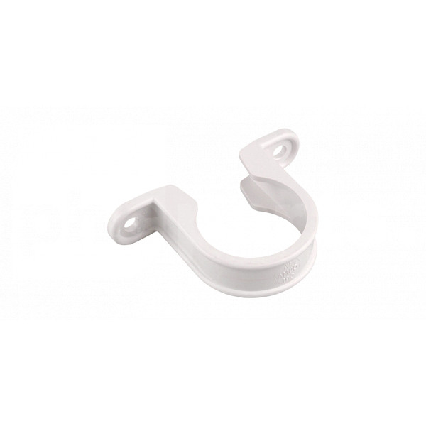 Osma ABS Solvent Waste Pipe Clip 32mm White - PO4485