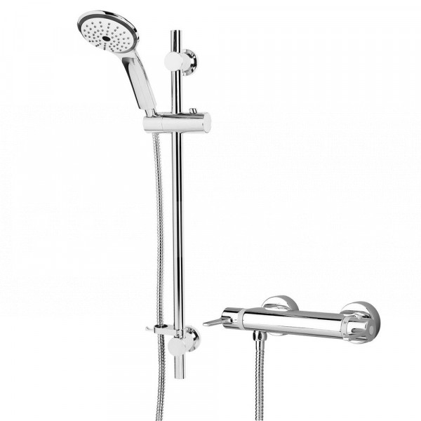 Bristan Design Utility Lever Bar Shower Kit, Thermostatic - PSB1250