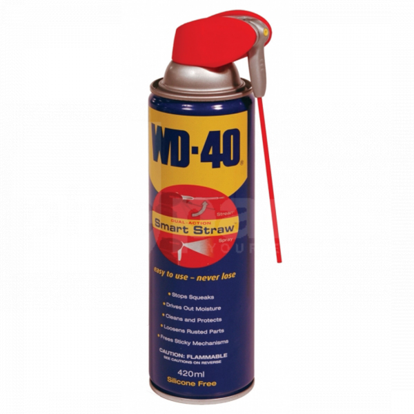 WD40 Lubricant, 450ml Smart Straw Spray - LU1205
