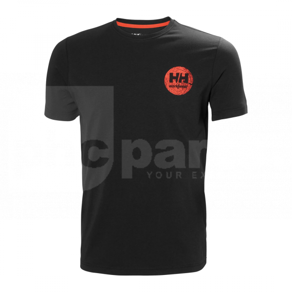 Helly Hansen Graphic T-Shirt, Black, L - HH3842