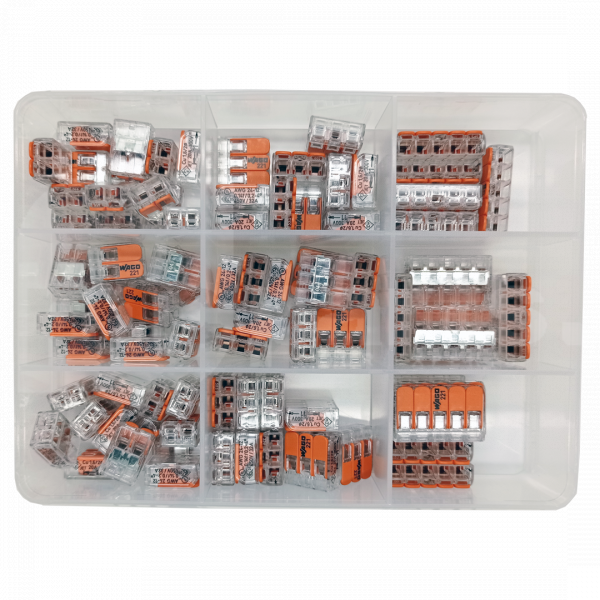 Wago 221 Installer Box, 85 Piece (221 Connectors) - ED7253