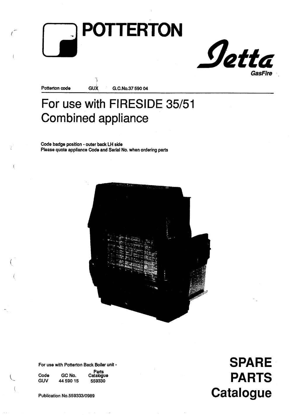 Firesize 35/51 Jetta Fire - appliance_4263