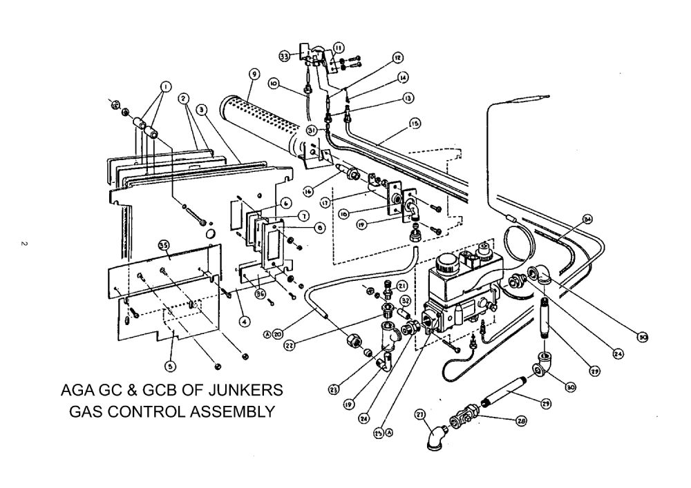 AGA Gas Cooker - GC GCB OF Junkers - appliance_5826