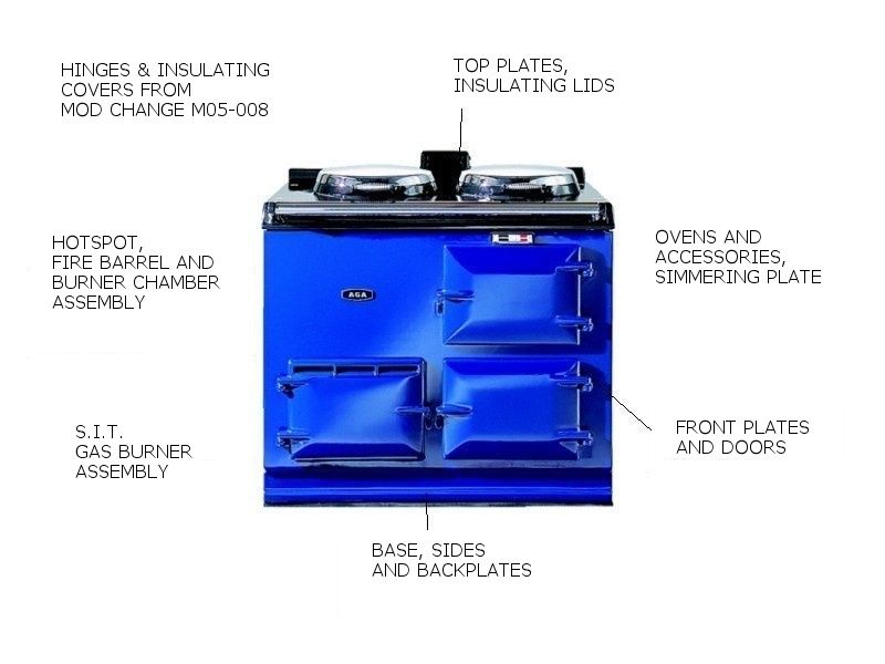 AGA Gas Cooker - GCB Balanced Flue - appliance_5747