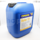 FC1105 Fernox Solar S1 Heat Transfer Fluid, 10Ltr (Premixed) <!DOCTYPE html>
<html>
<head>
<title>Product Description - Fernox Solar S1 Heat Transfer Fluid</title>
</head>
<body>

<h1>Fernox Solar S1 Heat Transfer Fluid</h1>

<h2>Product Overview</h2>
<p>The Fernox Solar S1 Heat Transfer Fluid is a high-quality premixed heat transfer fluid specifically designed for use in solar thermal systems. It ensures efficient heat transfer, corrosion protection, and long-term system performance.</p>

<h2>Product Features</h2>
<ul>
<li>Premixed heat transfer fluid - no need for dilution or mixing</li>
<li>Designed for use in solar thermal systems</li>
<li>Ensures efficient heat transfer</li>
<li>Provides corrosion protection for system components</li>
<li>Helps maintain system performance over time</li>
<li>Easy to use and compatible with most solar system designs</li>
<li>High-quality formulation for reliable performance</li>
<li>Supplied in a 10-litre container for convenient use</li>
</ul>

</body>
</html> POA, Fernox Solar S1 Heat Transfer Fluid, 10Ltr, Premixed