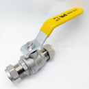 PF2405 Lever Ball Valve, 15mm CxC (Yellow Handle) <!DOCTYPE html>
<html>
<head>
<title>Lever Ball Valve, 15mm CxC (Yellow Handle)</title>
</head>
<body>
<h1>Lever Ball Valve, 15mm CxC (Yellow Handle)</h1>

<h2>Product Description:</h2>
<p>
Introducing the Lever Ball Valve, a high-quality valve designed for easy and efficient control of fluid flow. This valve is specifically designed with a 15mm compression-to-compression (CxC) connection, making it versatile and suitable for various plumbing applications. The bright yellow handle provides easy identification and operation even in low-light conditions.
</p>

<h2>Product Features:</h2>
<ul>
<li>Designed for easy and efficient control of fluid flow</li>
<li>15mm compression-to-compression (CxC) connection</li>
<li>Bright yellow handle for easy identification and operation</li>
<li>High-quality construction for durability and longevity</li>
<li>Compact and space-saving design</li>
<li>Suitable for various plumbing applications</li>
</ul>

</body>
</html> Lever Ball Valve, 15mm, CxC, Yellow Handle