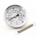 TJ1901 Pipe Thermometer, 60mm Dia. 0 to 120C, Spring Fixing Type <!DOCTYPE html>
<html lang=\"en\">
<head>
<meta charset=\"UTF-8\">
<meta name=\"viewport\" content=\"width=device-width, initial-scale=1.0\">
<title>Pipe Thermometer</title>
</head>
<body>
<div class=\"product-description\">
<h1>Pipe Thermometer</h1>
<ul>
<li>Diameter: 60mm</li>
<li>Temperature Range: 0 to 120°C</li>
<li>Attachment Type: Spring Fixing</li>
<li>Easy to read display</li>
<li>Robust construction suitable for industrial use</li>
<li>Fast response to temperature changes</li>
</ul>
</div>
</body>
</html> 