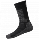 HH0523 Helly Hansen Chelsea Evolution Winter Sock, Black, 36-38 <h3>Helly Hansen Chelsea Evolution Winter Sock, Black, 36-38</h3><p>The Chelsea Evolution collection puts emphasis on style, comfort and utility. It provides exceptional functionality whilst supporting a variety of working conditions, making it an excellent choice for the modern tradesmen.</p><p>A high performance sock built with Lifa fibers added in the heel & toe, these technical socks constantly work to keep the foot dry and at a comfortable temperature on even the coldest of days.</p><p></p><p><strong>Main Features:</strong></p><ul><li>Lifa fibers in heel and toe for added durability.</li> 
<li>Ribbed opening.</li> 
<li>Moisture wicking structure.</li> 
<li>Mesh ventilation for added breathability.</li> 
<li>Flexible ankle.</li> </ul><p>Colour: <strong>Black </strong></p><p>Founded in Norway in 1877, Helly Hansen continues to develop professional-grade apparel that helps people stay and feel alive. Through insights drawn from living and working in the world’s harshest environments, the company has developed a long list of first-to-market innovations, including the first supple waterproof fabrics more than 140 years ago. </p><p>All of this has lead to the creation of exceptional quality and high-performance working clothes, from oceans to mountains, Helly Hansen workwear is designed to withstand extreme environments and is the favourite clothing choice for a range of professional industries across the globe.</p> 