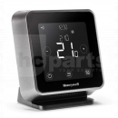 HE0576 Honeywell T6R w/ DHW, Smart Programmable Room Thermostat (Table Stand) <!DOCTYPE html>
<html>
<head>
<meta charset=\"UTF-8\">
<title>Honeywell T6R w/ DHW</title>
</head>
<body>
<h1>Honeywell T6R w/ DHW</h1>
<h2>Smart Programmable Room Thermostat (Table Stand)</h2>

<h3>Product Features:</h3>
<ul>
<li>Smart programmable room thermostat with a sleek design</li>
<li>Compatible with domestic hot water (DHW) systems</li>
<li>Designed for table stand usage</li>
<li>Wi-Fi enabled for easy control and adjustment via smartphone or tablet</li>
<li>Effortlessly set heating schedules to fit your lifestyle and save energy</li>
<li>Intuitive user interface for easy navigation and temperature adjustments</li>
<li>Adaptive learning function that adjusts heating based on your habits and preferences</li>
<li>Energy-saving mode to help reduce energy consumption</li>
<li>Geo-fencing feature that automatically adjusts the temperature when you leave or return home</li>
<li>Compatible with voice assistants such as Amazon Alexa and Google Assistant for hands-free control</li>
<li>Remote control capability to manage your heating even when you\'re away from home</li>
<li>Highly accurate temperature sensing for precise control</li>
<li>Secure connection and data encryption for peace of mind</li>
<li>Easy installation and setup process</li>
</ul>
</body>
</html> Honeywell T6R w/ DHW, Smart Programmable Room Thermostat, Table Stand, Honeywell thermostat T6R, DHW functionality, programmable thermostat, room thermostat with table stand, smart thermostat, Honeywell T6R features, Honeywell T6R specifications.