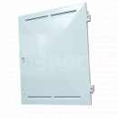 TJA225 Replacement Door, Mk2 Meter Surface Mounted Boxes, 340x380mm <!DOCTYPE html>
<html>
<head>
<title>Product Description</title>
</head>
<body>

<!-- Product Description: Replacement Door for Mk2 Meter Surface Mounted Boxes -->
<h1>Replacement Door for Mk2 Meter Surface Mounted Boxes</h1>
<!-- Product Features -->
<ul>
<li>Dimensions: 340x380mm to fit Mk2 meter boxes</li>
<li>Designed for surface mounted box installation</li>
<li>Durable construction for long-term use</li>
<li>Weather-resistant material to withstand environmental conditions</li>
<li>Easy to install with pre-drilled fixing holes</li>
<li>Secure locking mechanism to protect meter readings</li>
<li>Compatible with standard Mk2 meter surface mounted boxes</li>
</ul>

</body>
</html> 