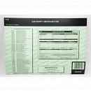 TJ5012 Gas Safety Certificate Pad (25 Reports) <!DOCTYPE html>
<html>
<head>
<title>Gas Safety Certificate Pad Product Description</title>
</head>
<body>
<h1>Gas Safety Certificate Pad</h1>
<p>This Gas Safety Certificate Pad is a professional solution for engineers to certify their gas work. Each pad contains 25 individual reports.</p>
<ul>
<li><strong>Includes:</strong> 25 serialized gas safety reports</li>
<li><strong>Convenience:</strong> Easy to fill out format for quick documentation</li>
<li><strong>Legal Compliance:</strong> Meets current legal safety requirements</li>
<li><strong>Duplicate Pages:</strong> Carbon copy pages for record keeping</li>
<li><strong>Durable Cover:</strong> Protective cover to keep forms secure and organized</li>
<li><strong>Portable Size:</strong> Compact and easy to carry on site</li>
<li><strong>Professional Layout:</strong> Clearly structured sections for comprehensive reporting</li>
</ul>
</body>
</html> 