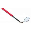 TK6510 Inspection Mirror, Telescopic <!DOCTYPE html>
<html lang=\"en\">
<head>
<meta charset=\"UTF-8\">
<meta name=\"viewport\" content=\"width=device-width, initial-scale=1.0\">
<title>Inspection Mirror - Telescopic</title>
</head>
<body>
<h1>Inspection Mirror - Telescopic</h1>
<p>Get a clear view of hard-to-reach areas with our versatile telescopic inspection mirror. Perfect for professionals and DIY enthusiasts alike.</p>

<ul>
<li>Extends up to 30 inches for maximum reach</li>
<li>2-inch diameter mirror for ample viewing surface</li>
<li>360-degree swivel for all-angle positioning</li>
<li>Durable stainless steel construction</li>
<li>Cushioned handle grip for comfort and control</li>
<li>Lightweight and compact for easy storage and portability</li>
<li>Comes with a convenient pocket clip for quick access</li>
</ul>
</body>
</html> 