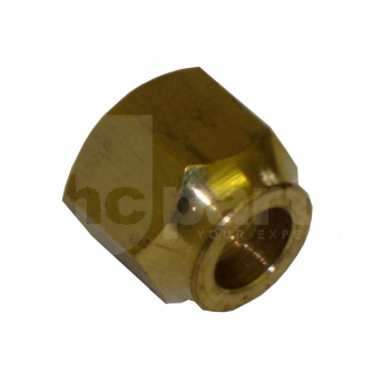 OA2210 OBSOLETE - Flared Nut, 10mm Brass (For Oil Lines)  