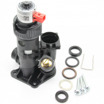 VC3142 Diverter Valve (Plastic Type) Vaillant Ecotec Pro (03/09<) <!DOCTYPE html>
<html lang=\"en\">
<head>
<meta charset=\"UTF-8\">
<meta name=\"viewport\" content=\"width=device-width, initial-scale=1.0\">
<title>Product Description: Diverter Valve for Vaillant Ecotec Pro</title>
</head>
<body>
<h1>Diverter Valve for Vaillant Ecotec Pro (03/09<)</h1>
<p>The Diverter Valve is a crucial component of the Vaillant Ecotec Pro heating system, facilitating the direction of hot water to either the radiators or the tap as required.</p>
<ul>
<li>Compatibility: Designed specifically for the Vaillant Ecotec Pro models manufactured from March 2009 onwards</li>
<li>Material: High-quality plastic construction for durability and sustained performance</li>
<li>Easy Installation: User-friendly design enables a quick and hassle-free installation process</li>
<li>Efficiency: Ensures optimal routing of hot water, contributing to system efficiency and energy saving</li>
<li>Maintenance: Simple structure allows for easy maintenance and cleaning</li>
<li>Reliability: Engineered to meet Vaillant\'s strict quality standards for long-term reliability and operation</li>
</ul>
</body>
</html> 