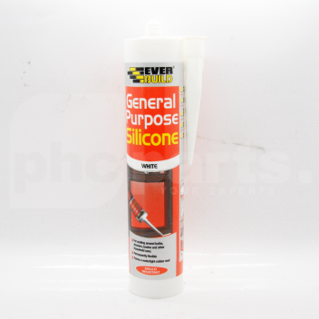 JA7050 Silicone, General Purpose, 280ml Tube, White, Everbuild <!DOCTYPE html>
<html>
<head>
<title>Product Description</title>
</head>
<body>
<h1>Product Description</h1>
<h2>Everbuild Silicone - General Purpose - 310ml Tube - White</h2>
<p>This Everbuild general purpose silicone is a high-quality product that offers excellent adhesion and durability. It is the perfect solution for a wide range of sealing, bonding, and waterproofing applications.</p>

<h3>Features:</h3>
<ul>
<li>General purpose silicone</li>
<li>High-quality and durable</li>
<li>Adheres to a variety of surfaces</li>
<li>Perfect for sealing, bonding, and waterproofing</li>
<li>Comes in a 310ml tube</li>
<li>Color: White</li>
<li>Brand: Everbuild</li>
</ul>

</body>
</html> Silicone, General Purpose, 310ml Tube, White, Everbuild
