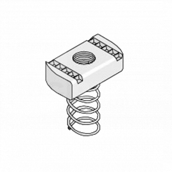 FX7244 Channel Nuts, Spring Loaded (Long Spring), M8 <!DOCTYPE html>
<html>
<head>
<title>Product Description - Channel Nuts, Spring Loaded (Long Spring), M8</title>
</head>
<body>
<h1>Channel Nuts, Spring Loaded (Long Spring), M8</h1>

<h2>Product Features:</h2>
<ul>
<li>Designed to securely fasten objects to channel systems</li>
<li>Spring-loaded mechanism provides a strong yet flexible grip</li>
<li>M8 thread size for versatile applications</li>
<li>Manufactured with high-quality materials for durability and reliability</li>
<li>Easy installation and removal</li>
<li>Helps in reducing vibrations and noise</li>
</ul>

</body>
</html> Channel Nuts, Spring Loaded, Long Spring, M8