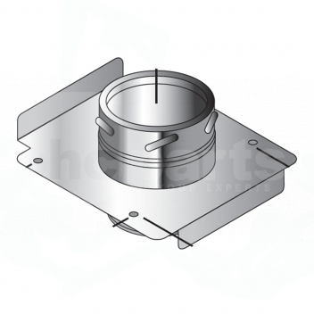 7506530 150mm Wall Support Top Plate, Eco ICID Twin Wall Insulated <!DOCTYPE html>
<html lang=\"en\">
<head>
<meta charset=\"UTF-8\">
<meta name=\"viewport\" content=\"width=device-width, initial-scale=1.0\">
<title>150mm Wall Support Top Plate, Eco ICID Twin Wall Insulated</title>
</head>
<body>
<div id=\"product-description\">
<h1>150mm Wall Support Top Plate</h1>
<p>The Eco ICID Twin Wall Insulated 150mm Wall Support Top Plate is an integral component for securing twin wall flue systems. This top plate is designed to provide robust support and stability to the flue installation, ensuring a safe and efficient operation.</p>
<ul>
<li><strong>Diameter:</strong> 150mm, perfect for a variety of twin wall insulated flue systems</li>
<li><strong>Material:</strong> Manufactured with high-grade stainless steel for longevity and resistance to corrosion</li>
<li><strong>Insulation:</strong> Features a twin wall design with insulation to maintain flue gas temperatures and prevent heat transfer to adjacent materials</li>
<li><strong>Support:</strong> Offers solid structural support to the flue installation, ensuring safety and stability</li>
<li><strong>Installation:</strong> Easy to install with a locking band feature for secure placement</li>
<li><strong>Safety:</strong> Complies with relevant building and safety standards for peace of mind</li>
<li><strong>Design:</strong> Sleek and unobtrusive design that fits seamlessly into a variety of building aesthetics</li>
<li><strong>Compatibility:</strong> Suitable for both new installations and upgrades to existing systems</li>
</ul>
</div>
</body>
</html> 150mm Wall Support Top Plate, Eco ICID Twin Wall, Insulated Twin Wall Flue, Flue Pipe Attachment, Chimney Support Accessory