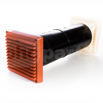 VP2000 Rytons AirCore 125mm Baffled Core Vent, Terracotta (79cm2) <p><span style=\"color:#000000