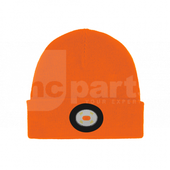 BD1601 Beanie Hat, Orange, c/w USB Rechargeable Light, Unilite BE02+, 150 Lum <!DOCTYPE html>
<html>
<head>
<title>Product Description - Beanie Hat with USB Rechargeable Light</title>
</head>
<body>
<h1>Beanie Hat with USB Rechargeable Light</h1>

<h2>Product Features:</h2>
<ul>
<li>Color: Orange</li>
<li>Includes a USB rechargeable light</li>
<li>Model: Unilite BE02+</li>
<li>Light Output: 150 Lumens</li>
</ul>

<h2>Description:</h2>
<p>The Beanie Hat with USB Rechargeable Light is the perfect accessory for outdoor activities during low-light conditions. The hat comes in a vibrant orange color and features a built-in USB rechargeable light from Unilite\'s BE02+ model, providing a powerful and convenient light source.</p>

<p>Whether you are going for a jog in the evening, camping, or working in dark environments, this beanie hat will keep you warm and visible. The included USB rechargeable light can be easily charged via USB, eliminating the need for batteries and ensuring long-lasting usage.</p>

<p>With a light output of 150 lumens, the Unilite BE02+ provides a bright and focused illumination, offering excellent visibility in various situations. The light can be easily attached and detached from the beanie hat for versatility.</p>

<p>Stay safe, warm, and well-lit with the Beanie Hat with USB Rechargeable Light. Order yours today!</p>
</body>
</html> Beanie Hat, Orange, USB Rechargeable Light, Unilite BE02+, 150 Lum.