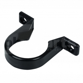 PP4489 FloPlast ABS Solvent Waste Pipe Clip 32mm Black <!DOCTYPE html>
<html lang=\"en\">
<head>
<meta charset=\"UTF-8\">
<meta name=\"viewport\" content=\"width=device-width, initial-scale=1.0\">
<title>FloPlast ABS Solvent Pipe Clip 32mm Black</title>
</head>
<body>
<div class=\"product\">
<h1>FloPlast ABS Solvent Pipe Clip 32mm Black</h1>
<ul>
<li>Durable ABS material construction</li>
<li>Suitable for securing 32mm pipes</li>
<li>Quick and easy solvent welding connection</li>
<li>Color: Black to blend with pipe and fittings</li>
<li>Designed for both domestic and commercial systems</li>
<li>Resistant to most acids and alkalis</li>
<li>Temperature range: -40°C to +70°C</li>
<li>BS EN 1455-1:2000 compliant</li>
</ul>
</div>
</body>
</html> 
